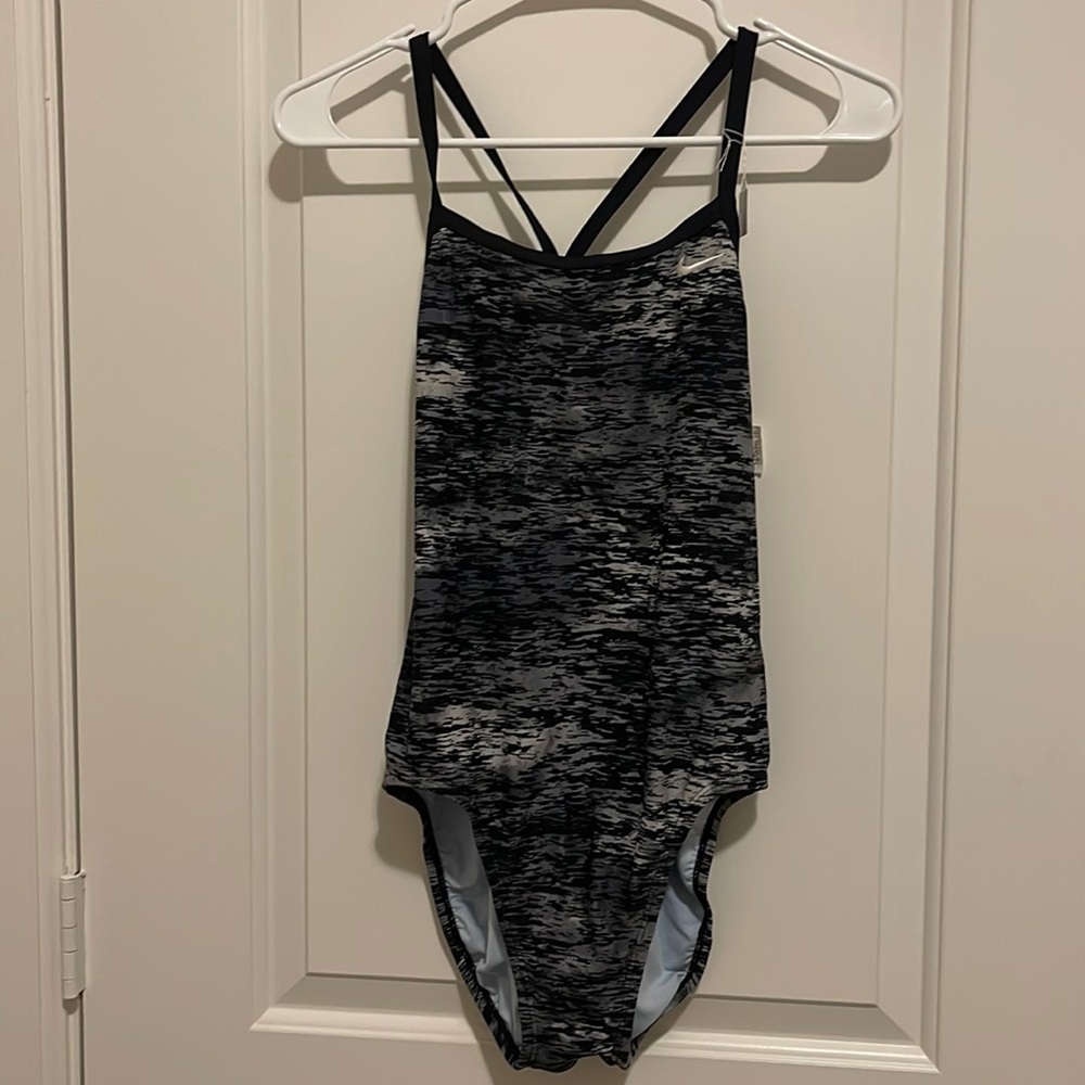 Nike one piece swim suit